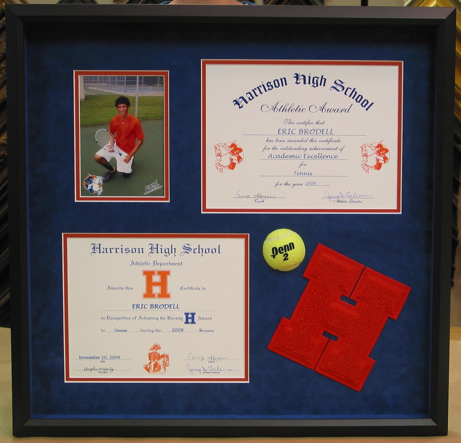 Athletic School Letter