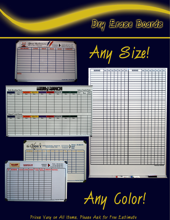 'The Original Dry Erase Board'