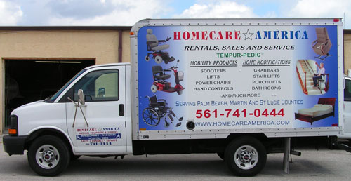 Homecare America Box Truck
