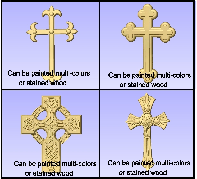 D13401 - Examples of Carved Crosses