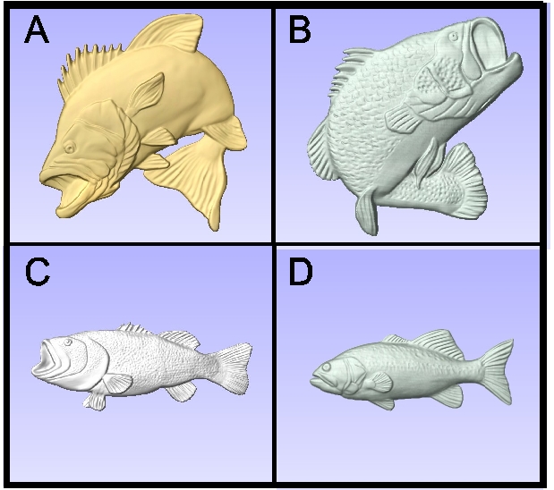 M22922 -Carved Fish II