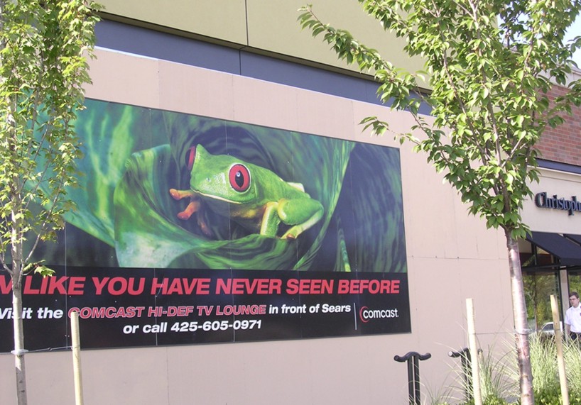 Large-scale Digital Print Advertisement