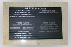 ARCHITECTURAL DIRECTORIES & SIGNS