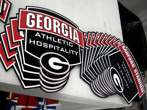 UGA Sanford Stadium Signs