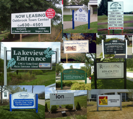 Post and Panel Signage