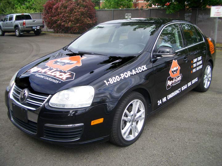 Popalock Vehicle Graphic