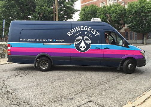 Rhinegeist Brewery - Full Vehicle Wrap