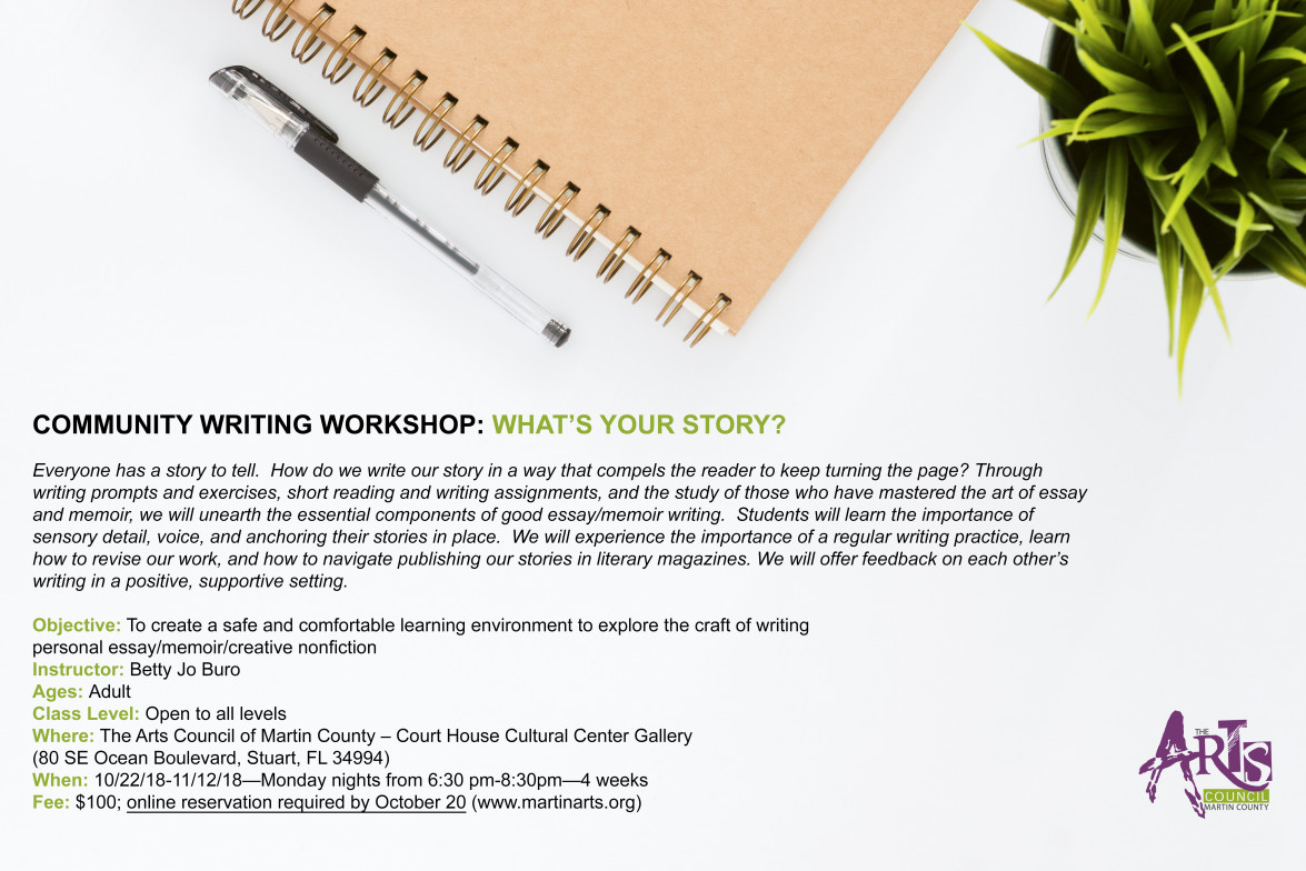 Community Writing Workshop: What's Your Story?