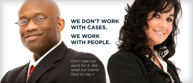 We work with people
