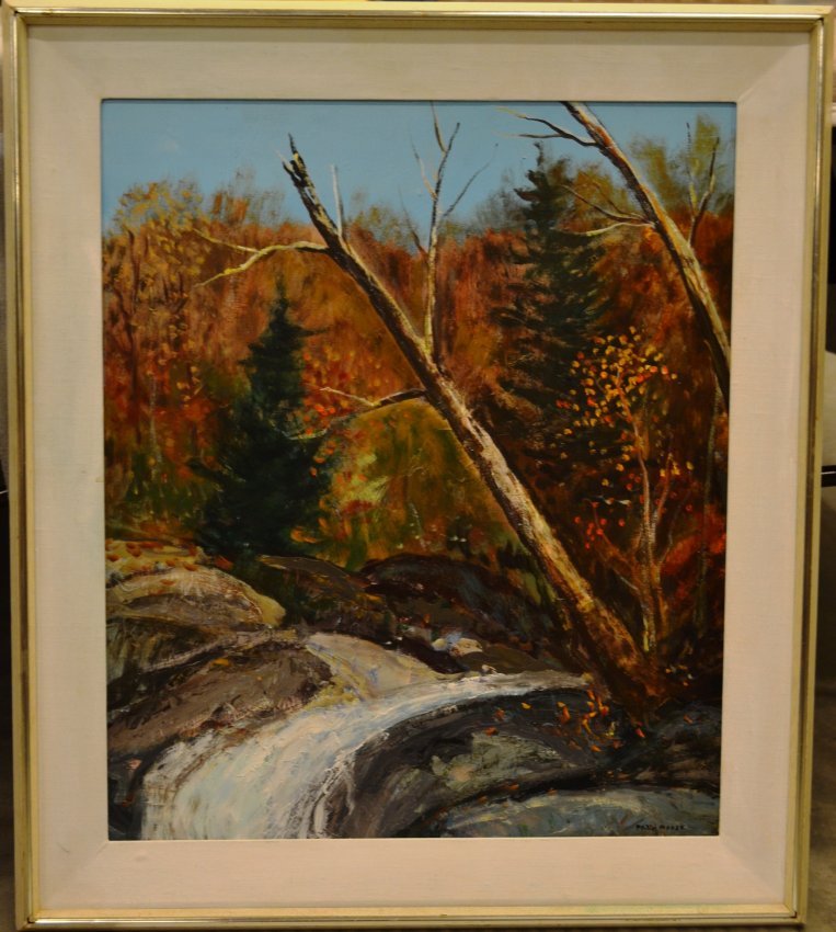 The Falling Tree and Creek