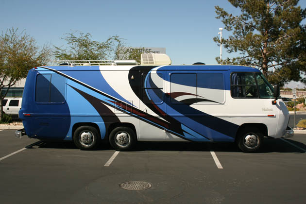 Wrapped RV