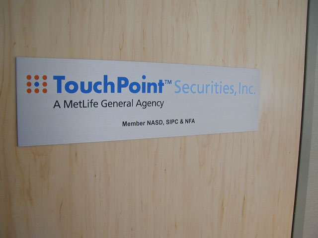 Interior Signs and Lettering