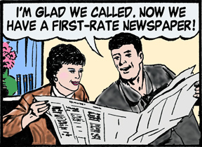 Newspaper Page Layout