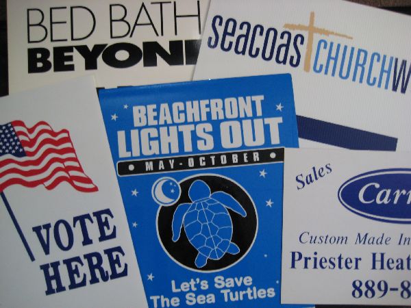 Miscellaneous Signs