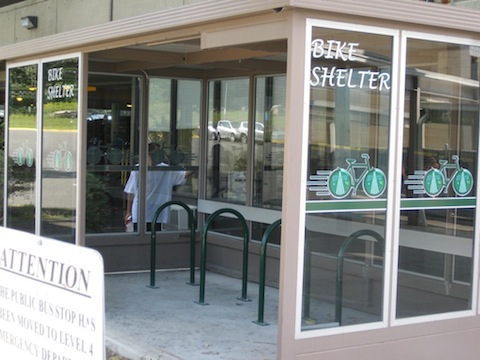 Stony Brook Bus Shelter Window Graphics