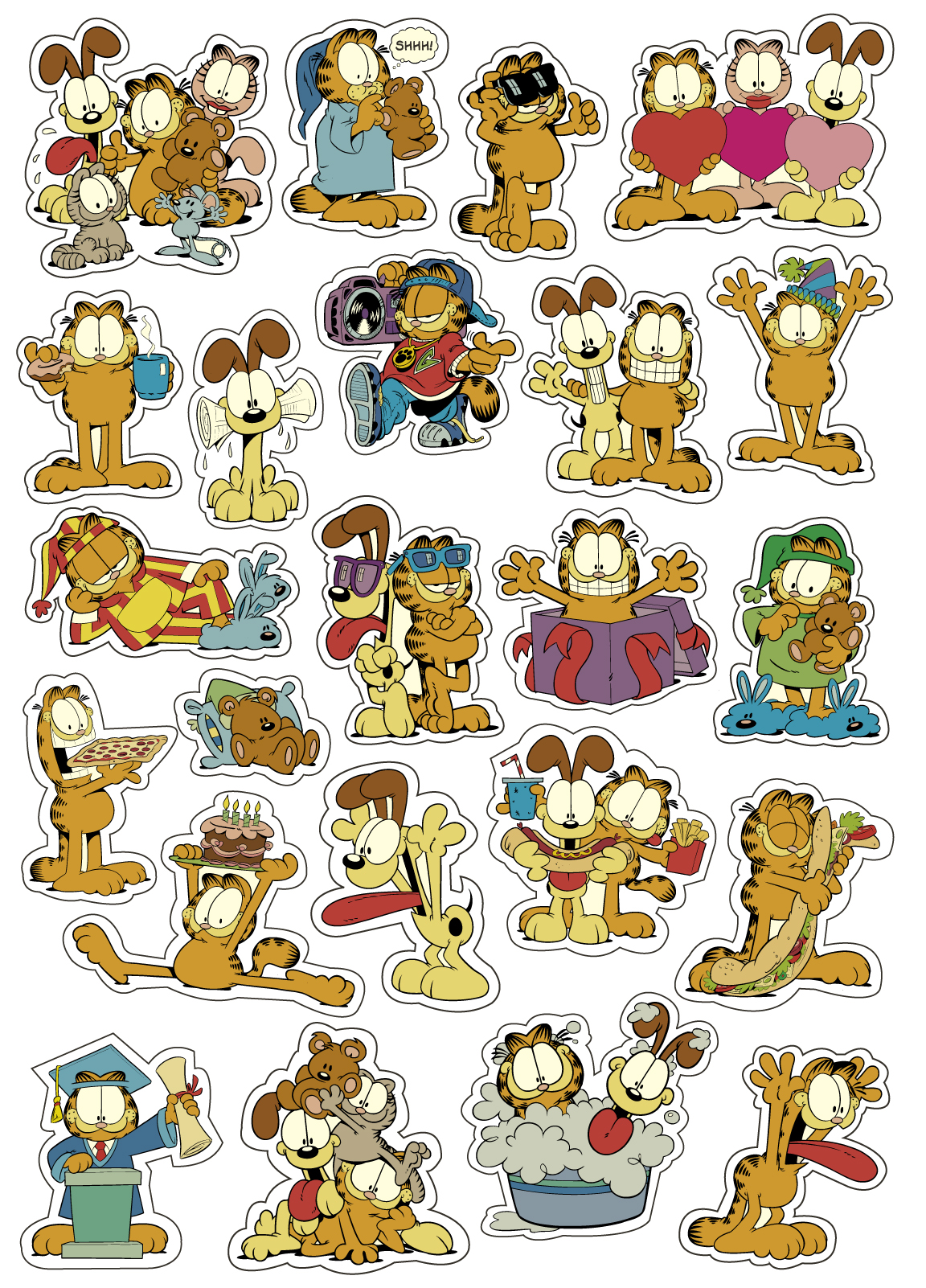 Kids Sticker Sheets - (1MB)