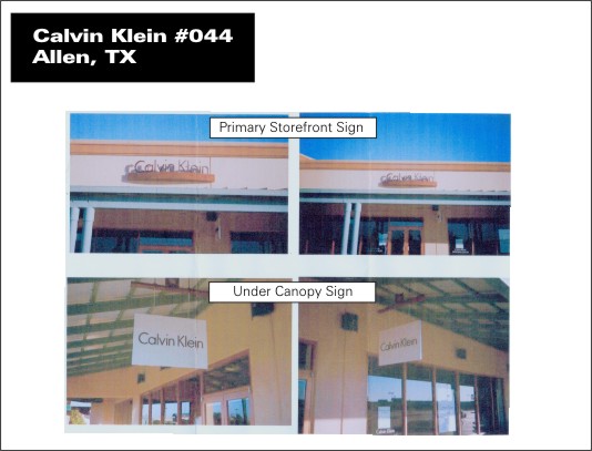 Calvin Klein - Allen, TX
