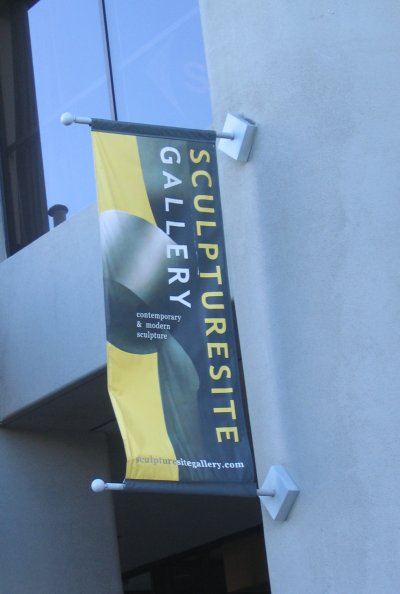 Projection Banner w/ Poles
