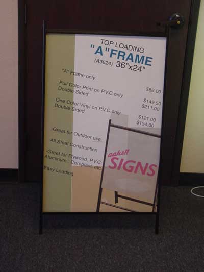 Money-making A-frame