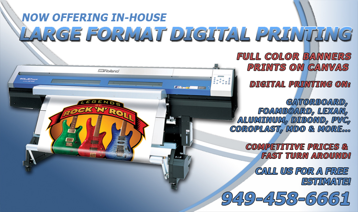 LARGE FORMAT PRINTING