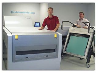 Heidelberg Suprasetter 74 with Full Automation (Computer to Metal Plate technology providing up to 300lpi)