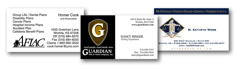 Business Cards, Letterhead and Envelopes