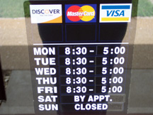 Locations & Hours