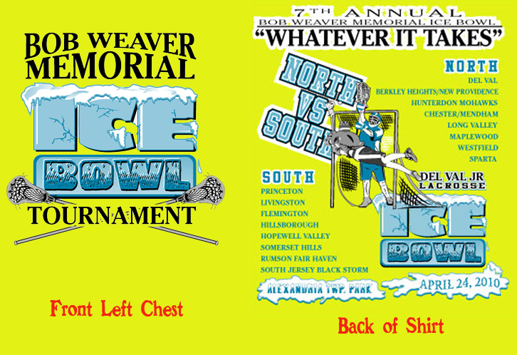 Bob Weaver Memorial Ice Bowl Illustrations