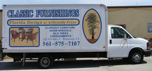 Classic Furnishings Box Truck