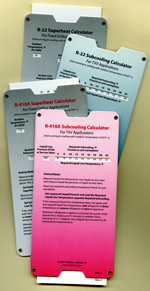 R-22 &amp; R-410A Superheat/Subcooling Calculators