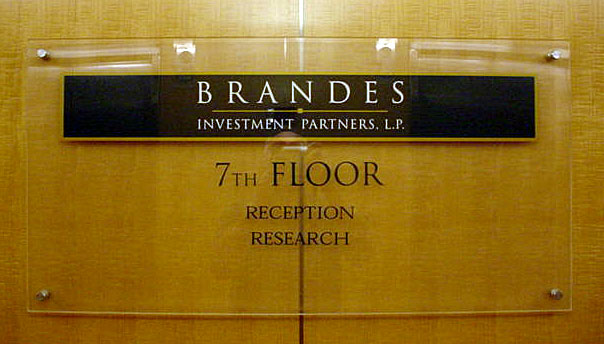 Interior signage