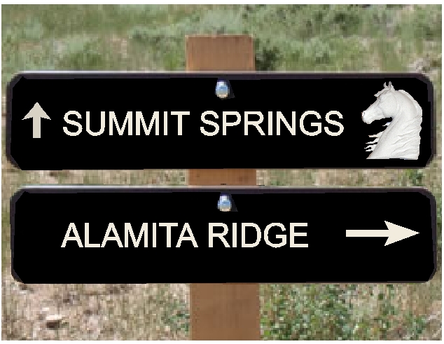 P25603 - Equestrian Trail Signs