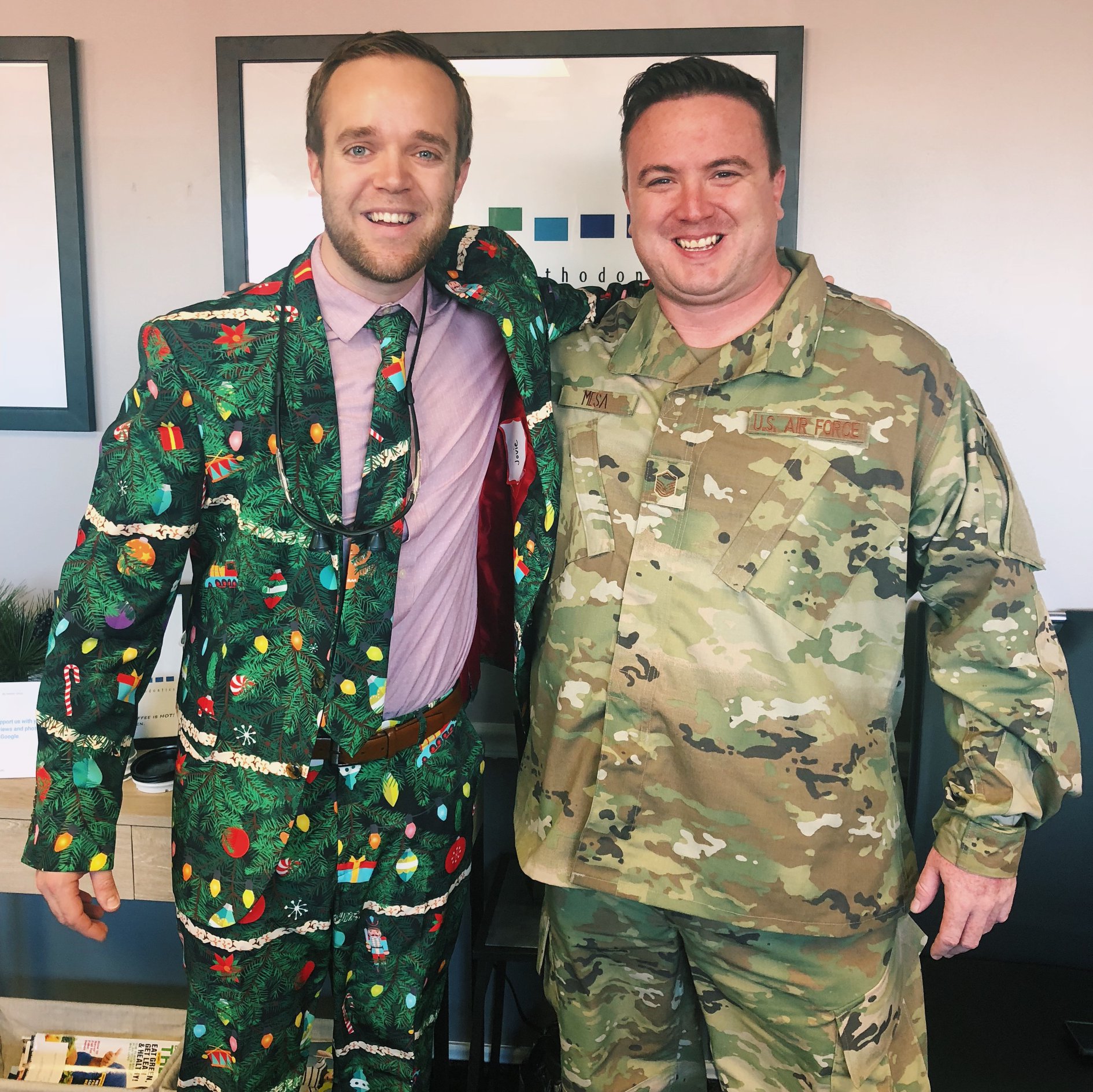 "Christmas Camo" vs. the real thing!