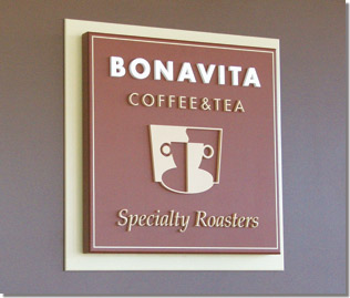 Reception Area 3D Logos