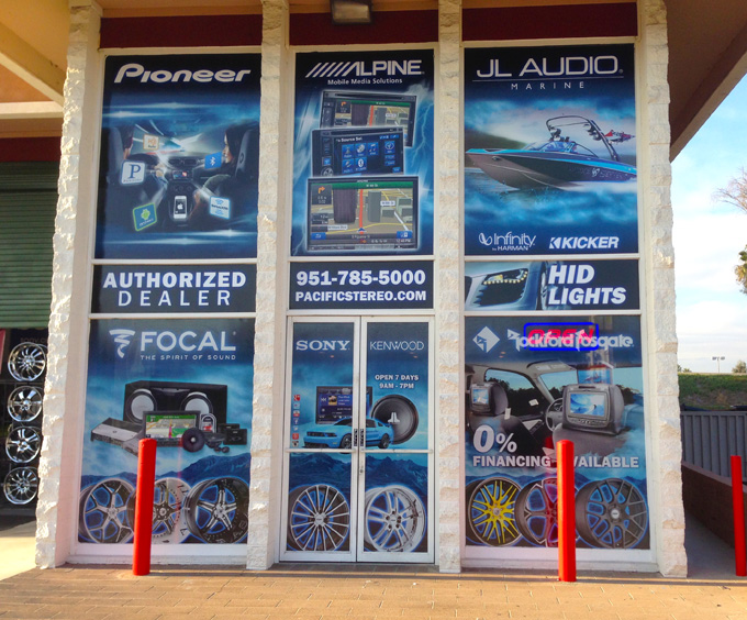 Pacific Stereo Corp Store Front