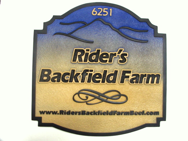 O24132 - Entrance Sign to Farm