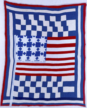 July, 2007 - Flag Quilt