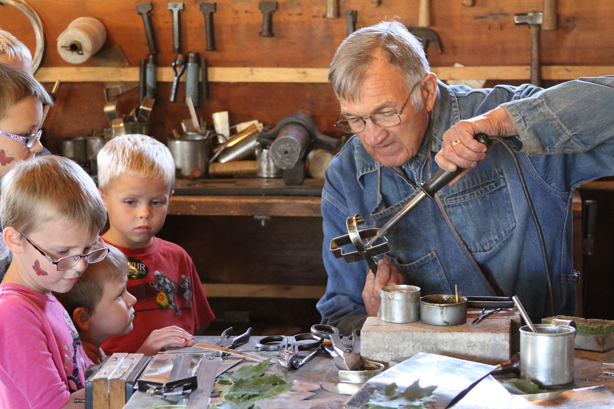 Family Tinsmithing Class