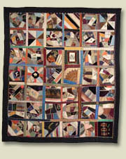 October, 2004 - Crazy quilt
