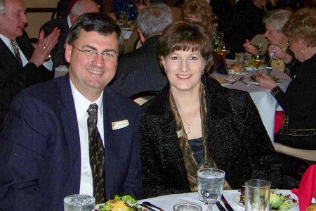 Dr. Dennis Anderson and wife Terry