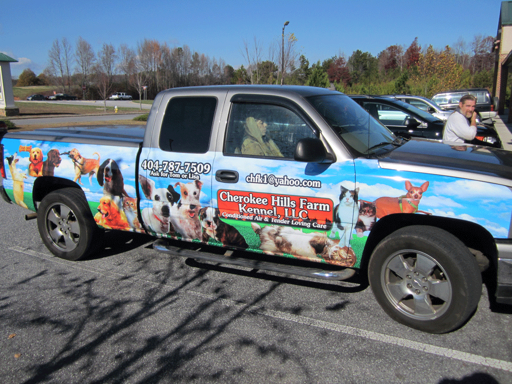 Cherokee Hills Farm Truck Wrap