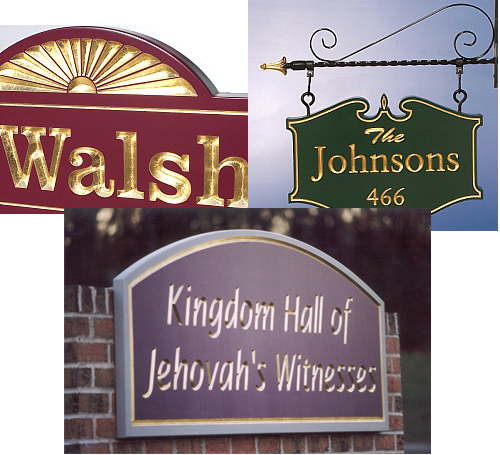 ROUTED &amp; CARVED SIGNS