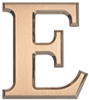 M8104 - Fabricated Metal Stand-Off Letter