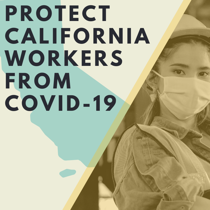 随着病毒病例在全州范围内激增,  加州工人 Gain Sweeping New Workplace Protections from COVID-19