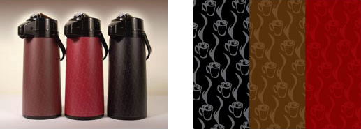 Coffee cup pattern