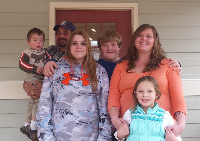 Williams family's home completed just in time for the new year