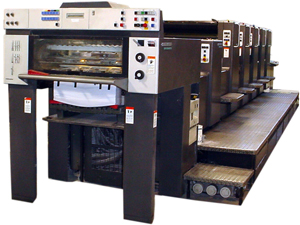 6-Color 26 x 40 Komori with Tower Coater