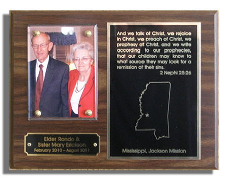 Missionary Plaque 2