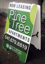Pine Tree A-board