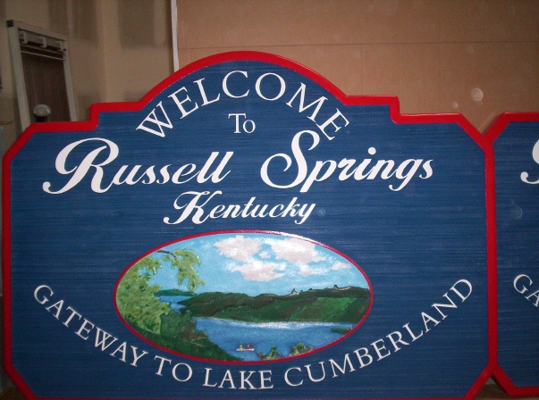 F15025 - Welcome Sign to City